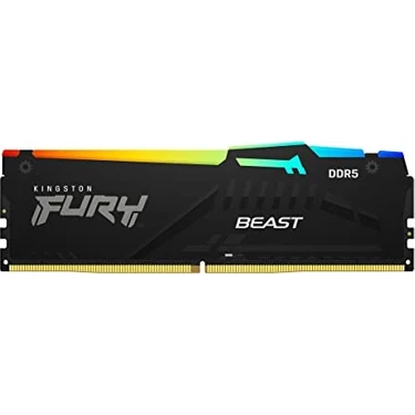 Kingston Fury Beast Siyah Rgb 32 GB (2X16 Gb) 5600MT/S Ddr5 Fiyatı
