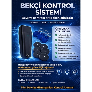 Parite Bekçi Kontrol Sistemi Devriye Tur