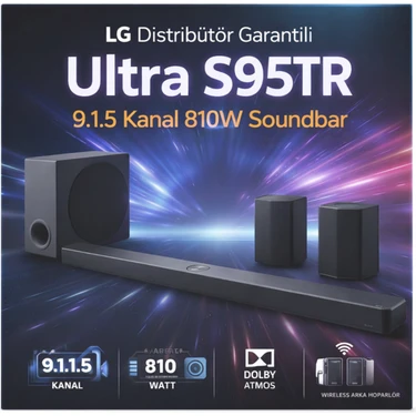 Lg Dturllk 9.1 Kanal 810W Soundbar + Xiaomi Mi Tv Stick Full Hd Android Medya