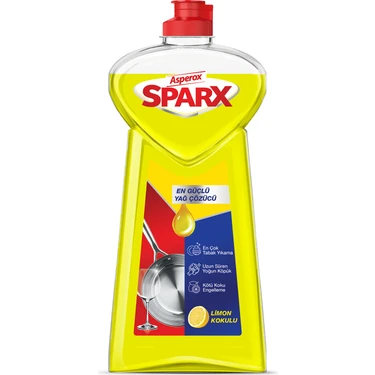 Asperox Sparx Diamond Plus 1200 ml Limon Sıvı Bulaşık