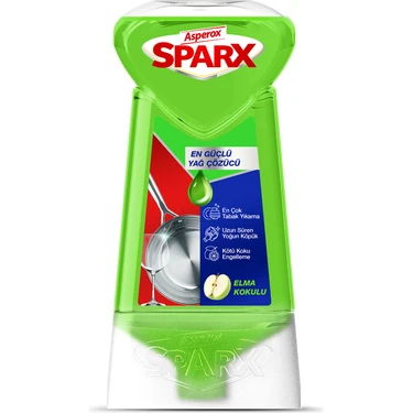 Asperox Sparx Diamond Plus 650 ml Elma Sıvı Bulaşık