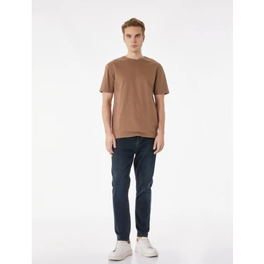 Koton Normal Bel Regular Fit Pamuklu Tapered Jean Pantolon - Joe
