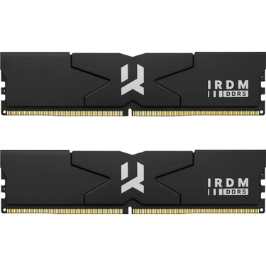 Goodram 32GB (2X16GB) Irdm Black V 6000MHZ CL30 Ddr5 Siyah Dual Kit