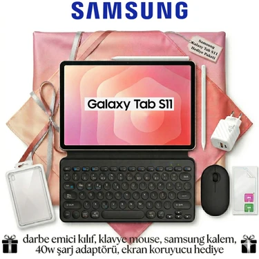 Samsung Galaxy Tab S11: 11" Dynamic Amoled 2x Ekran