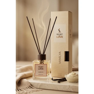 Secret of Love 100 ml Çubuklu Oda Kokusu Vanilya Hafif ve Ferahlatıcı