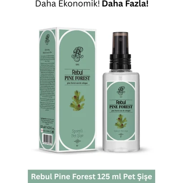 Rebul 125ml Pıne Forest Spreyli Kolonya