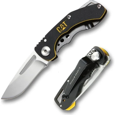 Cat DA980010 Kemer Askı Kancalı Katlanabilir 12CM Paslanmaz Çelik Kamp