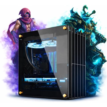 Hyper Rocket Grıd G2C Ryzen 5 5500 32GB Ram 1tb Nvme Rtx 5060 Masaüstü Oyuncu Oem