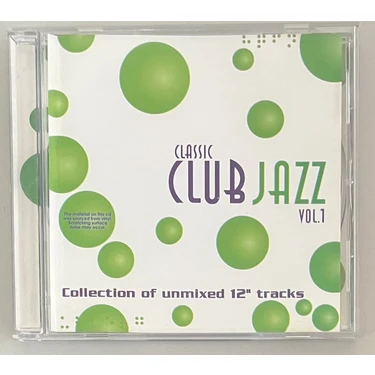 Raks Classic Club Jazz Vol 1 CD Fiyatı - Taksit Seçenekleri