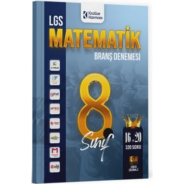 Krallar Karması 8. Sınıf Lgs Matematik 16 x 20 Branş