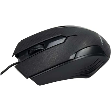 Marsilyan Siyah Mat Desenli USB Kablolu 3D Optik