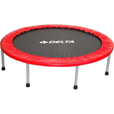 Delta 102 cm Deluxe Trampolin Kırmızı Renkli Eğlenceli Tasarım 40 inç Çocuklar İçin