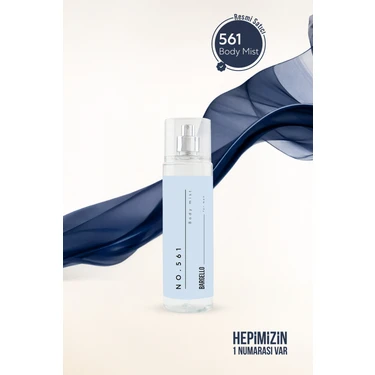 Bargello NO.561 210 ml Erkek Body Mıst Odunsu Ferah Koku ile Ferahlatıcı