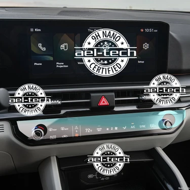 Ael-Tech Kia Sportage Makyajlı Klima Kontrol Paneli 9h Nano Ekran Koruyucu