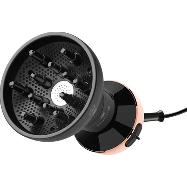 Arzum AR5086 Bellissima Diffon Ceramic 700 W Saç Kurutma Makinesi - Siyah 2 Hız Ayarı ve