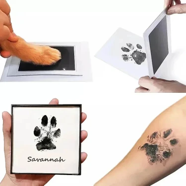 MiraLive Kedi Köpek Pati Izi Fotoğraf Çerçevesi