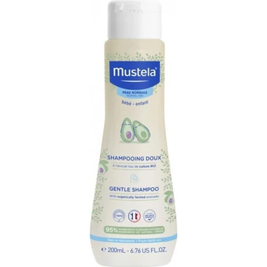 Mustela Papatya Özlü Hassas Saç ve Vücut Şampuanı 200 ml – Bebek ve Çocuklar için Yumuşak ve Nazik