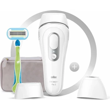 Braun Silk Expert Pro 3 PL3133 300.000 Atımlı Beyaz IPL Fiyatı