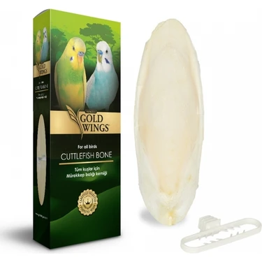 Gold Wings Küçük Mürekkep Balığı Kemiği Tüm Kuşlar İçin Kalsiyum Takviyesi 1