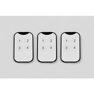 Zetek Elektronik ST120 Akıllı Kodlanabilir Kumanda 433 Mhz(Nice, Bft, Hiland, Kontal Uyumlu)Garaj