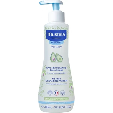 Mustela No Rinse Cleansing Water 300 ml Temizleme Suyu Hipoalerjenik Özellikli Bebek