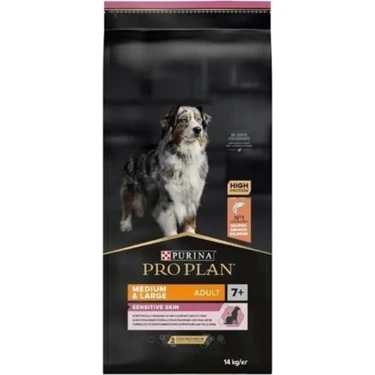 Pro Plan Medium +7 Sensitive Somonlu Yaşlı Köpek Maması 14