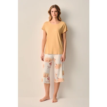 Suwen Holly Kapri Şort Pijama