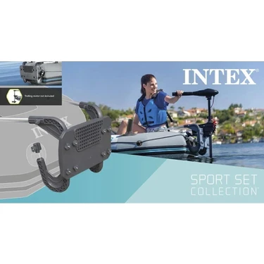 Intex Motor Takma Aparatı Tek Kişilik PVC Tabanlı Bot için Fiyatı