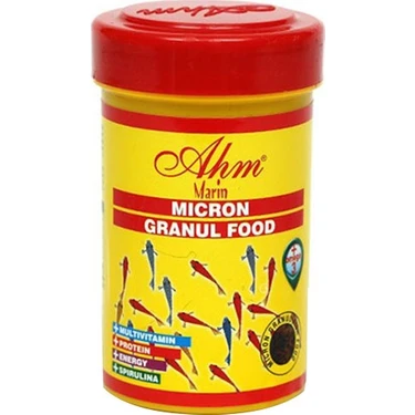 Ahm Micron Granul Food 100 ml Yavru