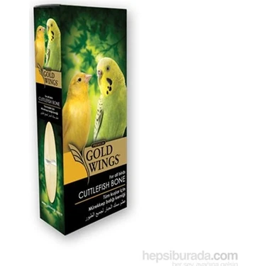Gold Wings Mürekkep Balığı (Kalamar) Kemiği Kuş Gaga Taşı