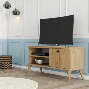 Mezza 1552 Retro Tv Ünitesi 90 Cm Sepet