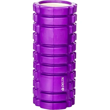 Delta Deluxe Foam Roller Masaj Köpüğü Pilates Masaj Rulosu Orta Sert 33 cm Denge Eğitimi
