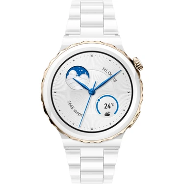 Huawei Watch GT3 Pro 43MM Seramik Kasa Akıllı Saat Modeli ile Spor ve Günlük Kullanım