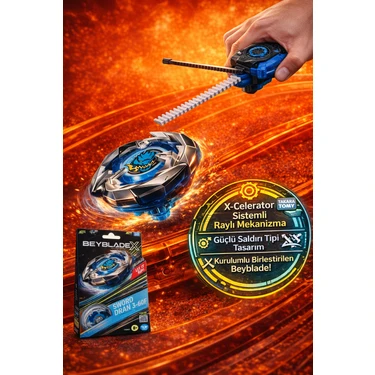 Toyfest Beyblade X Sword Dran 3-60F Başlangıç Seti Orijinal Fiyatı