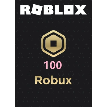 Roblox Gift Card - 100 Robux (Iade Garantili Tam