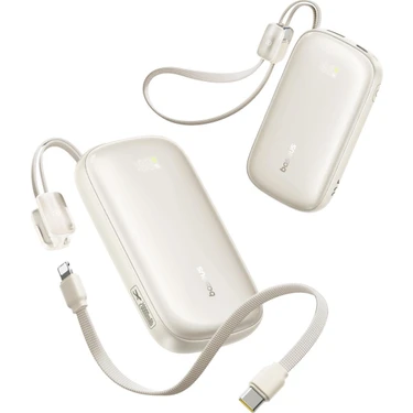 Baseus Enerfill FC21 Qpow 3 Ultra Hızlı Şarj Powerbank, 20000MAH  45W, + Pd, 1 x Usb-A - 1 x Usb-C