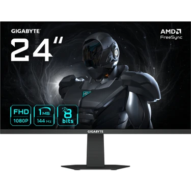 Gigabyte Gıgabyte GS24F14  23.8″ 144Hz 1ms Freesync Full Hd IPS  Gaming (Oyuncu)