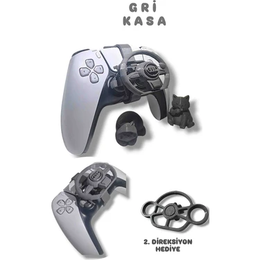 Salıncak Ps5 Mini Direksiyon Audi + Direksiyon G R I Kasa (Metal