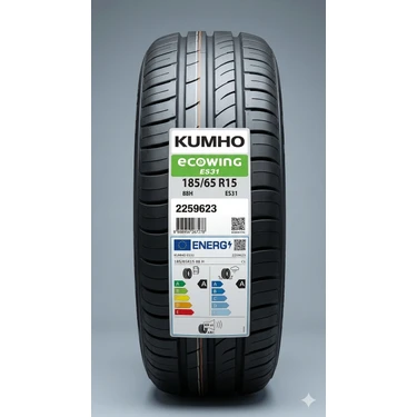 Kumho Ecowıng ES31 185/65R15 Yaz Lastiği A Enerji Sınıfı ve Fiyatı