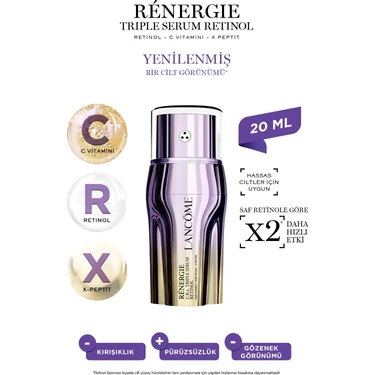 Lancome Rénergie Triple Serum 20 ml – Saf Retinol ve C Fiyatı