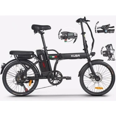 Kuba Speedlight Katlanabilir Şehir Bisikleti 20 inç Jant 7 Vites ile Pratik