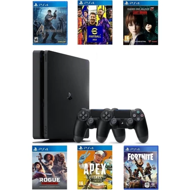 SONY Playstation 4 500GB Oyun Konsolu 2 Kol ve 14 Dijital Fiyatı