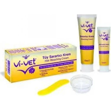 Vi-vet 70 ml+35 ml Tüy Sarartıcı Krem Kadınlar İçin Dermatolojik Olarak Test
