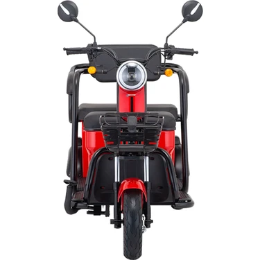 Mondial E-Mon Mona Elektrikli Bisiklet 1500W Batarya 160 kg Taşıma Kapasitesi 3 Tekerlekli