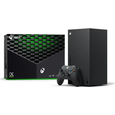 Microsoft Xbox Series X Siyah Oyun Konsolu 1 TB İthalatçı Garantili Yüksek Performans ve