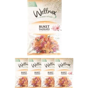 Wellnax Breeze Refresh Dolap ve Çekmece Kokusu Buket Tazeliği Kesesi
