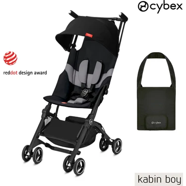 Cybex GB Pockit Plus + Taşıma Çantası (Dünyanın En Küçük Katlanan Kabin Boy Bebek
