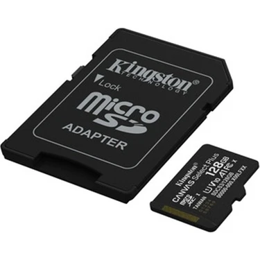 128 GB Kıngston Canvas Select Plus Mıcro Sd Card CL10