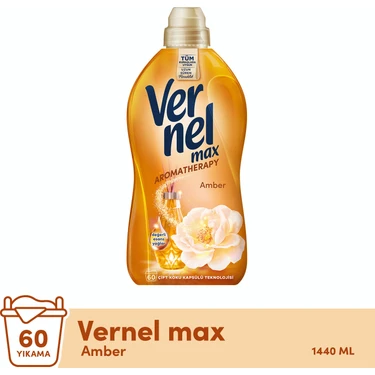Vernel Max Konsantre Çamaşır Yumuşatıcısı 1440ML (60 Yıkama)