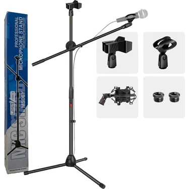 Lastvoice MS06-SHM03 Mikrofon Standı ( Ayağı ) + Shock